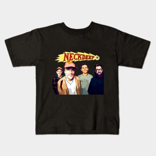 Neck Deep WPAP Kids T-Shirt